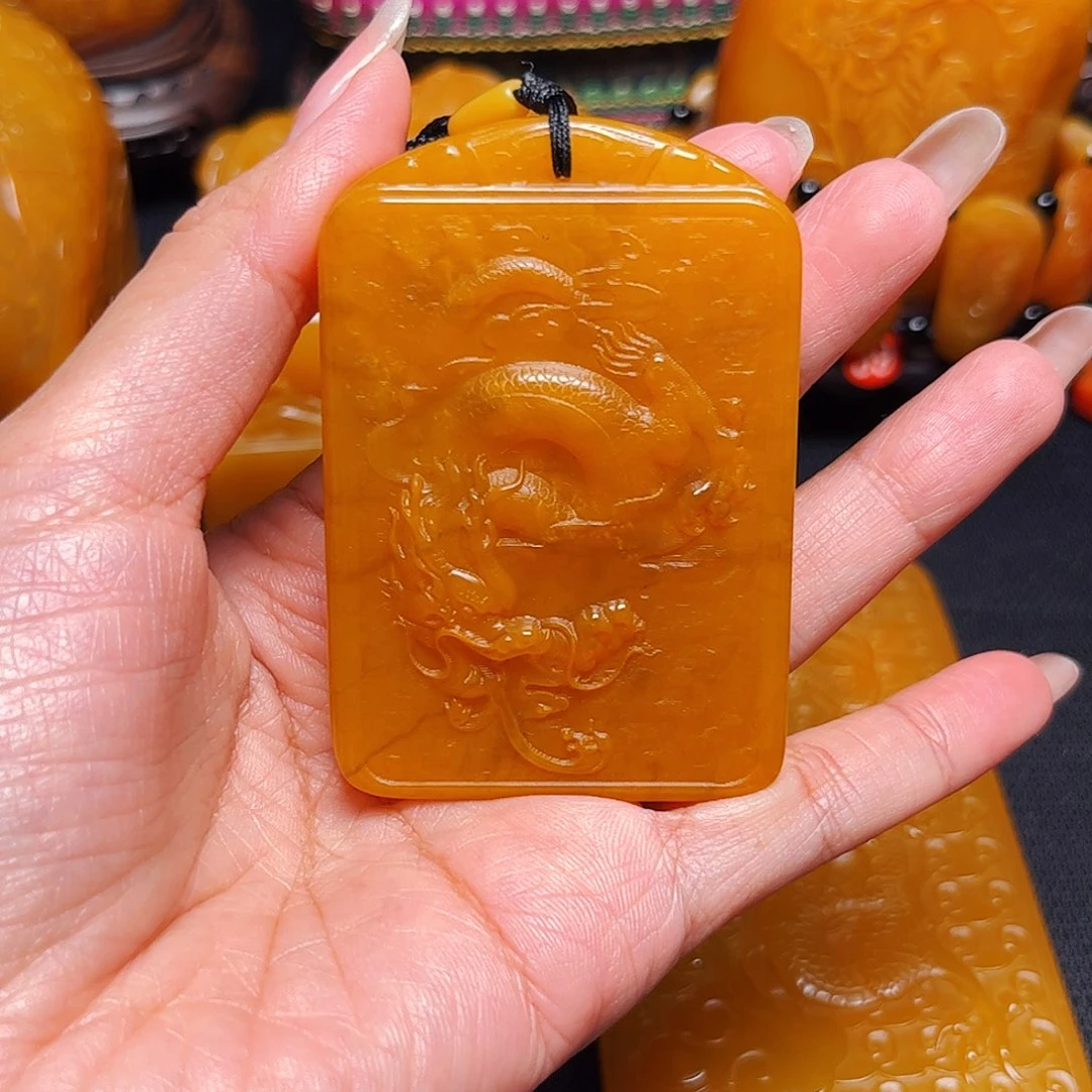 涛***子田黄石石雕石雕石雕