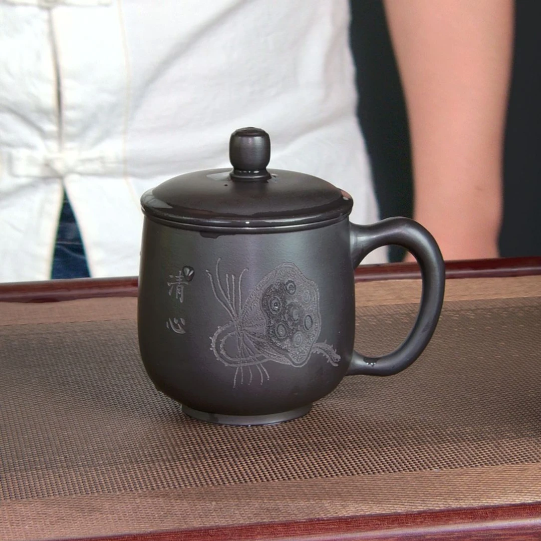 茶杯紫砂高货放漏