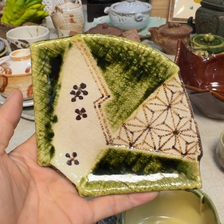 陶泥一个碟子好看的