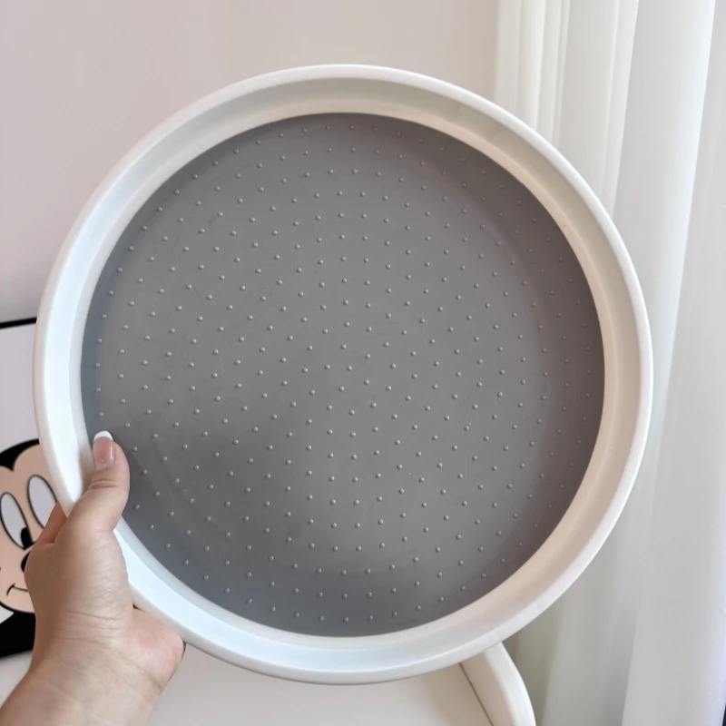 旋转调料置物架厨房调味品调料架转盘桌面化妆品收纳架子收纳架