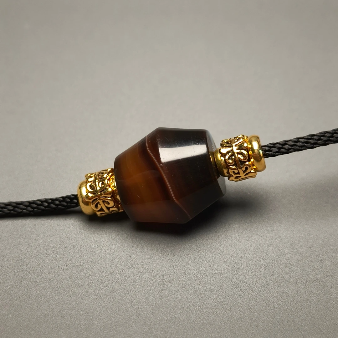 晚清民国玛瑙勒子/DZ005158/古玩/收藏/德州文物