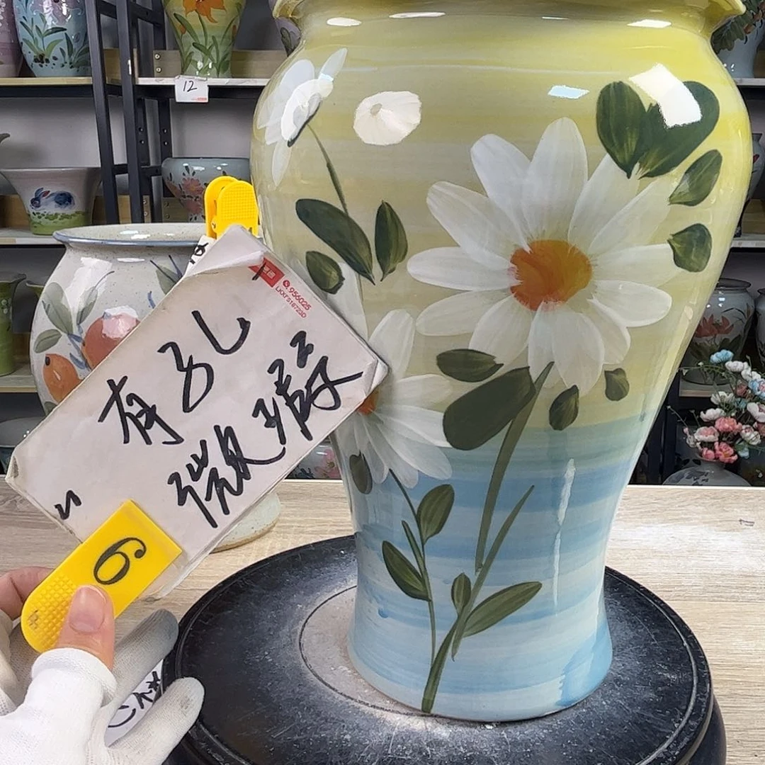 罐1tc景德镇陶瓷花盆