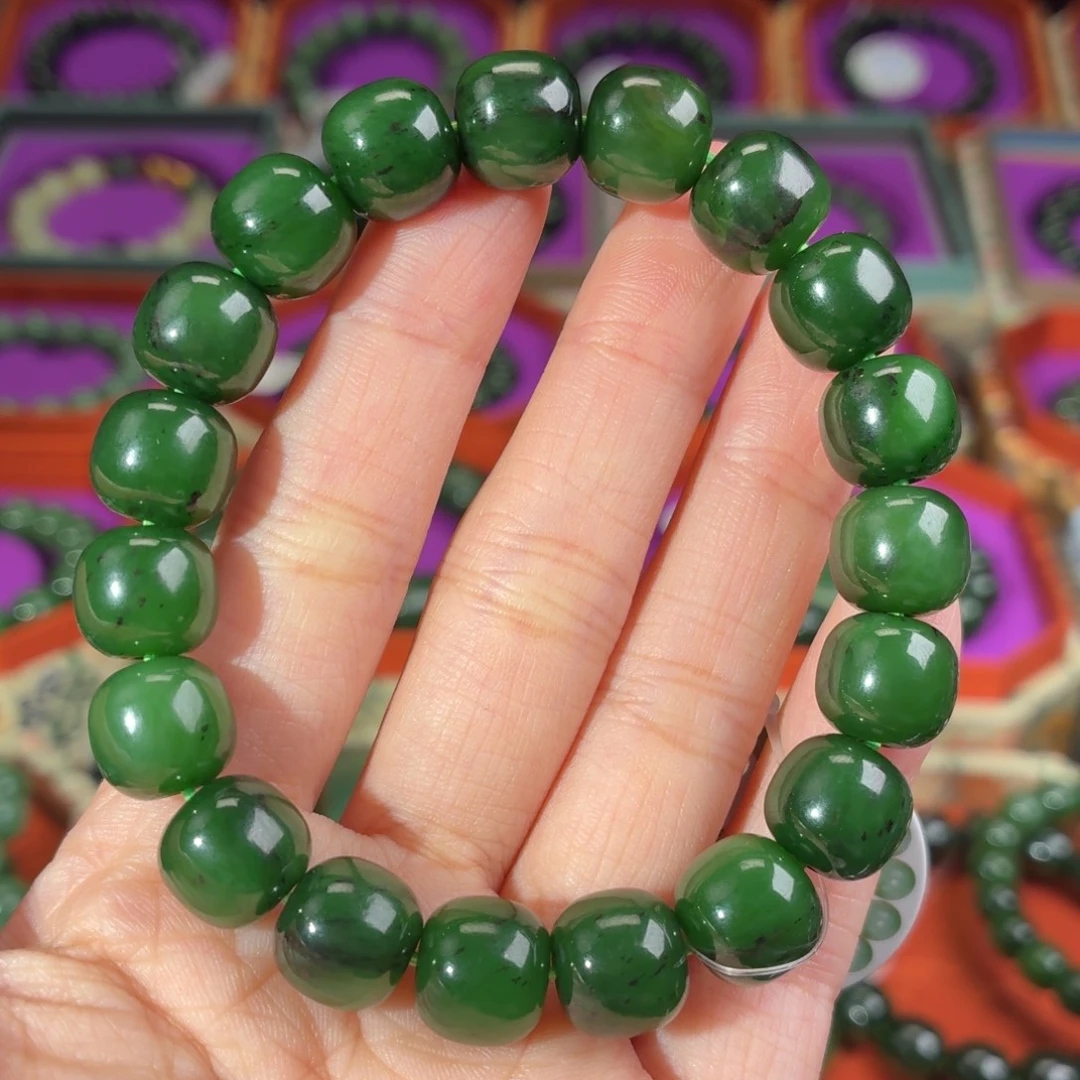 和田玉（碧玉）未镶嵌手串
