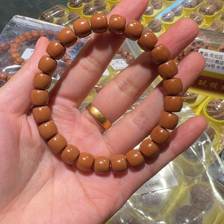 猴头核桃手串直切