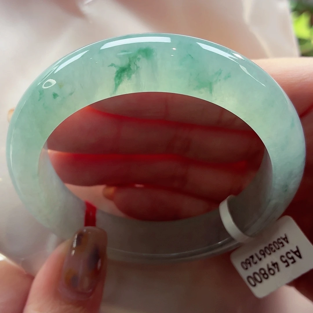 翡翠未镶嵌手镯22（60号）