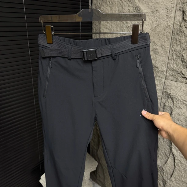 爆款户外软壳裤春秋款直筒冲锋裤8915