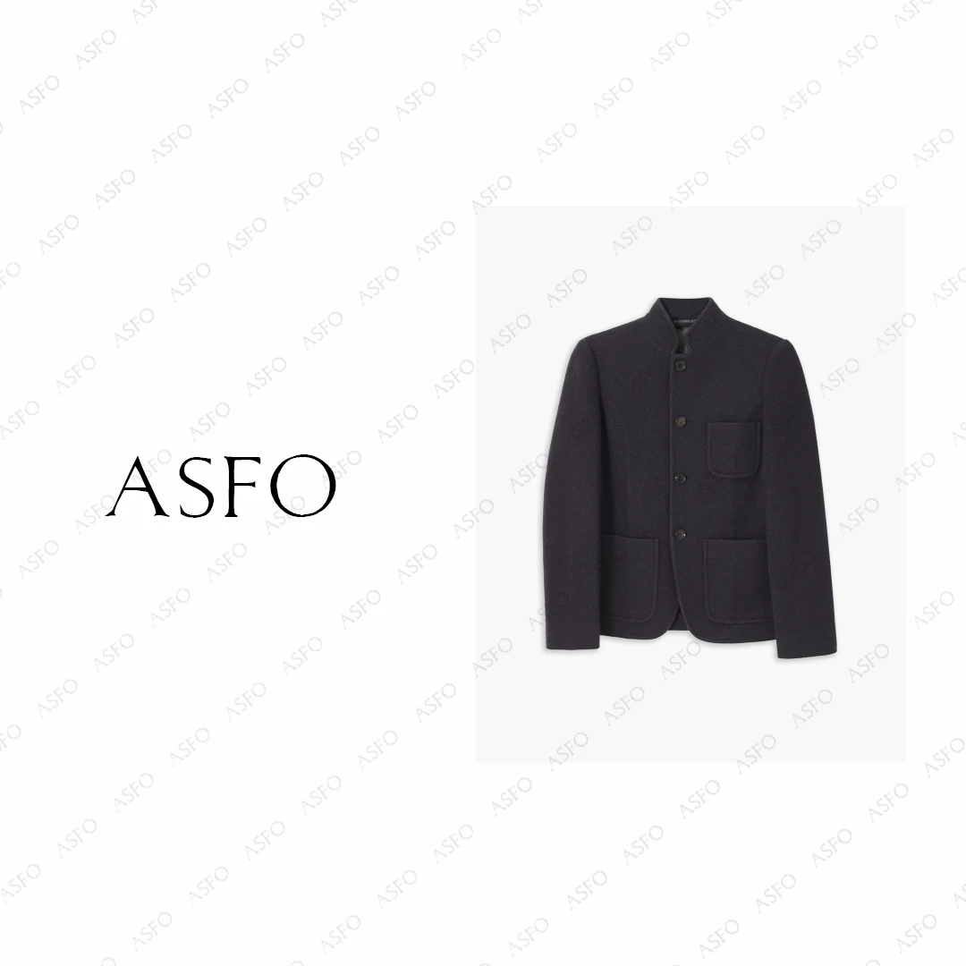 【AS绅儒】25新高级定制东方美学轻奢羊毛小西装AS25DXZ04162