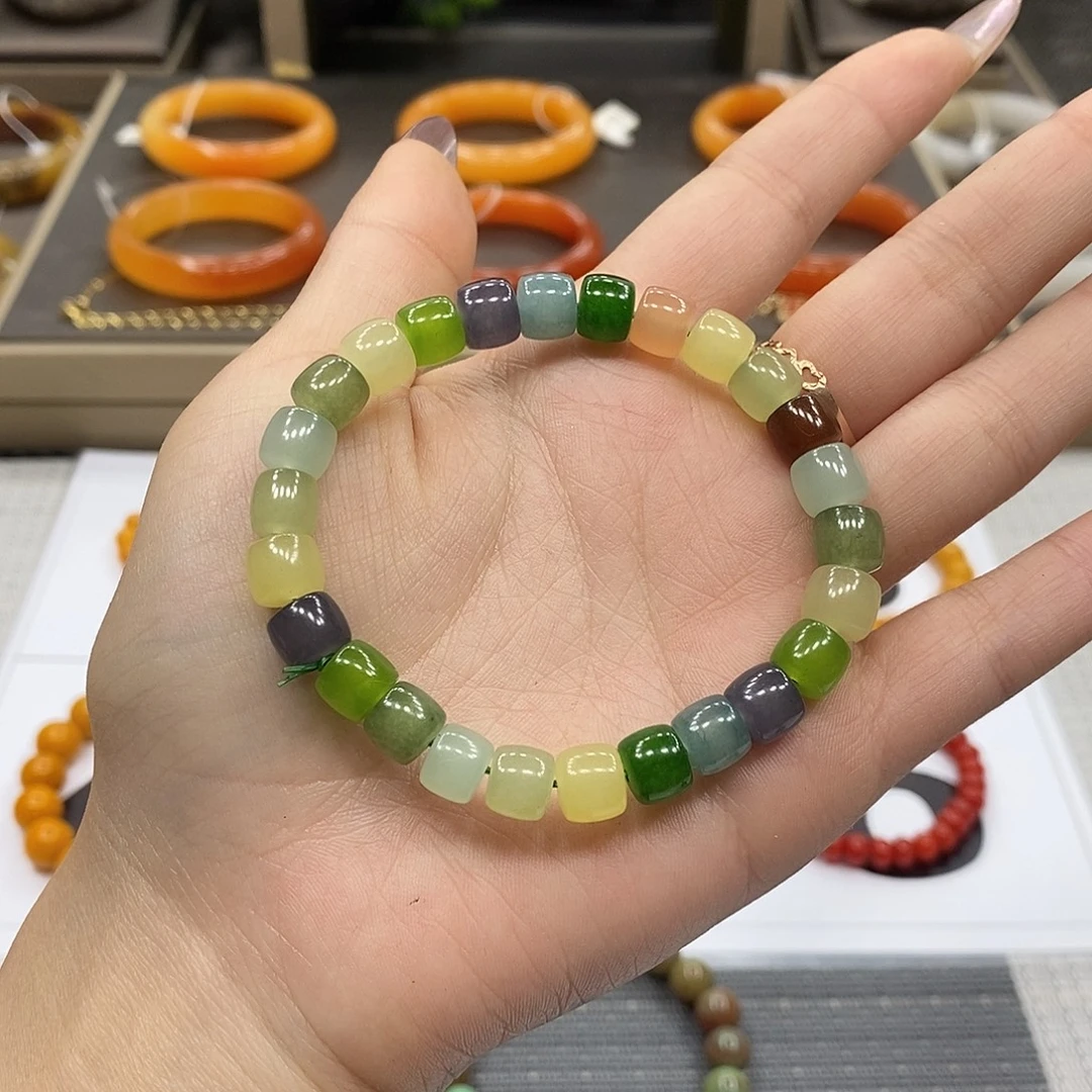 石英质玉未镶嵌手链