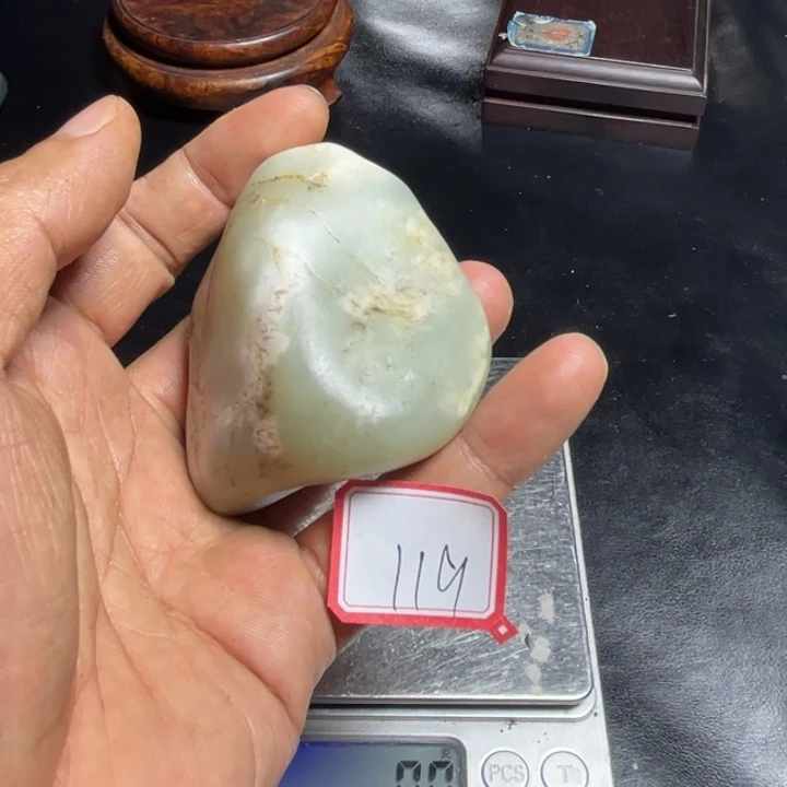 和田玉未镶嵌颈饰119