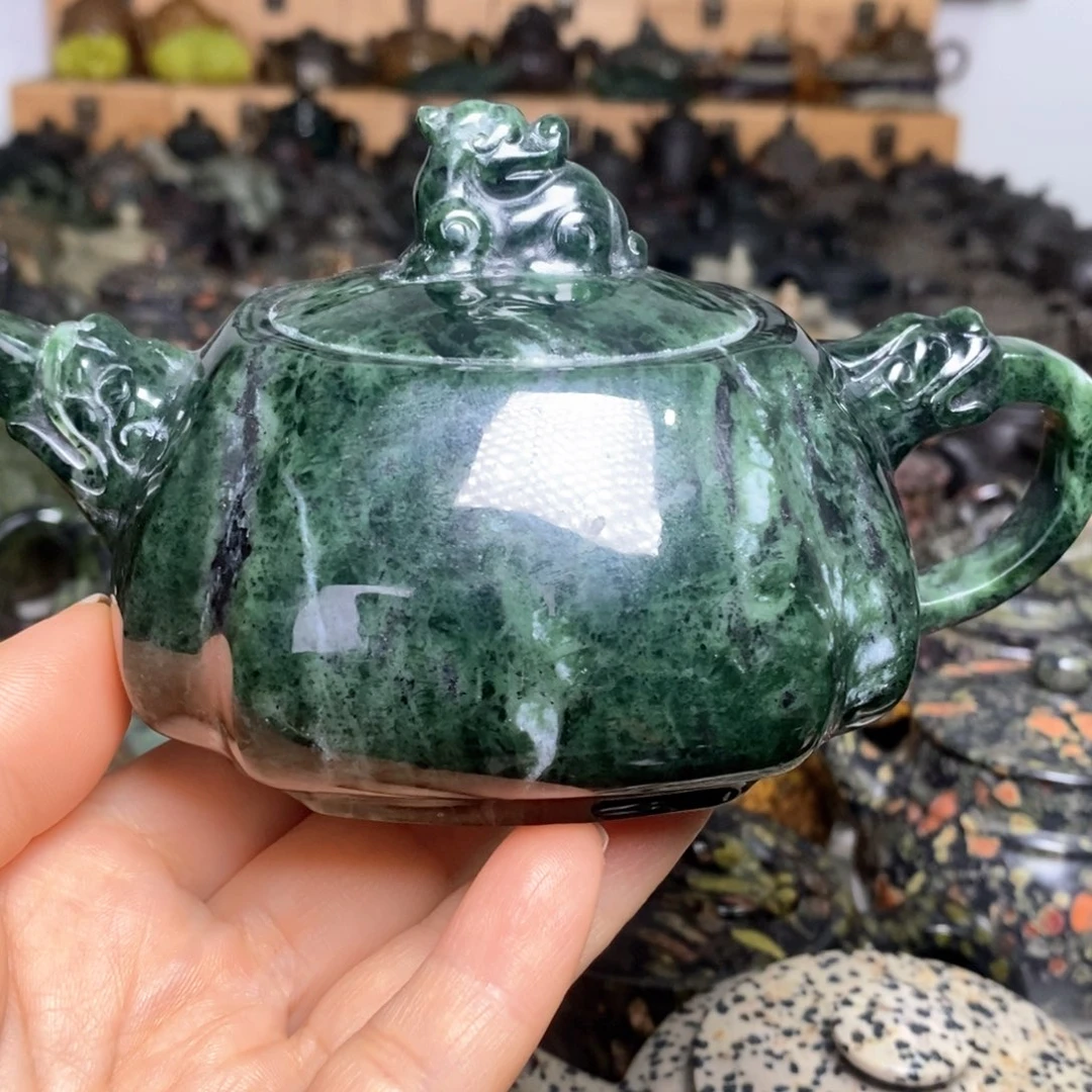 藏玉药王石福利款龙尊壶230cc