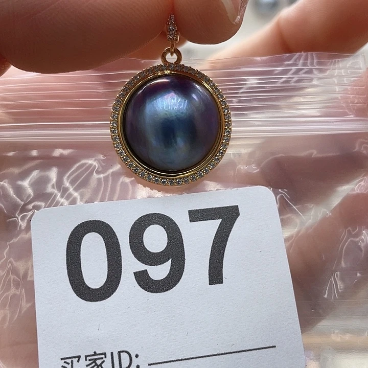 未镶嵌天然珍珠。  漏 漏 漏淡水珍珠