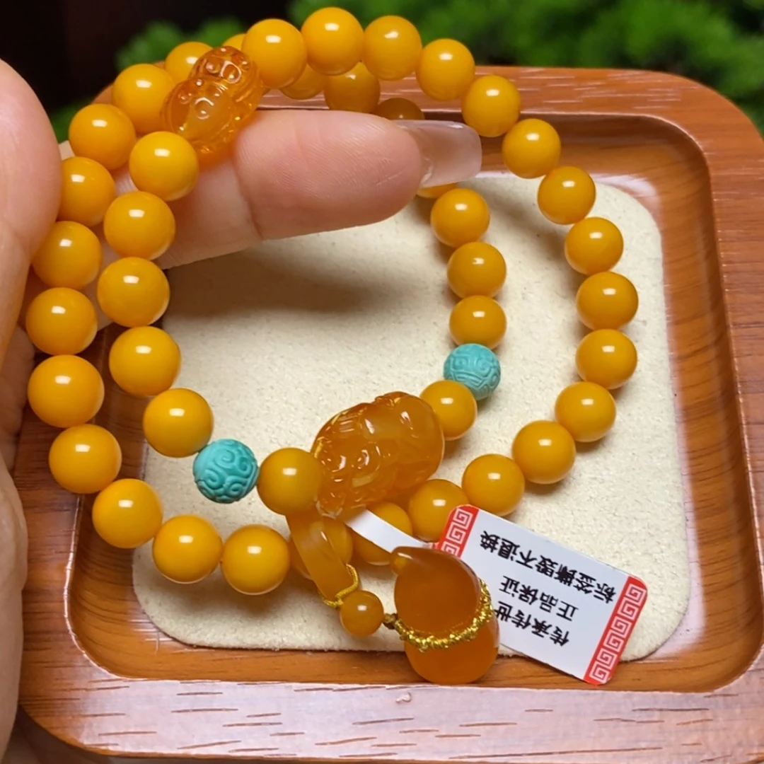 【闪购商品】手链蜜蜡未镶嵌手串