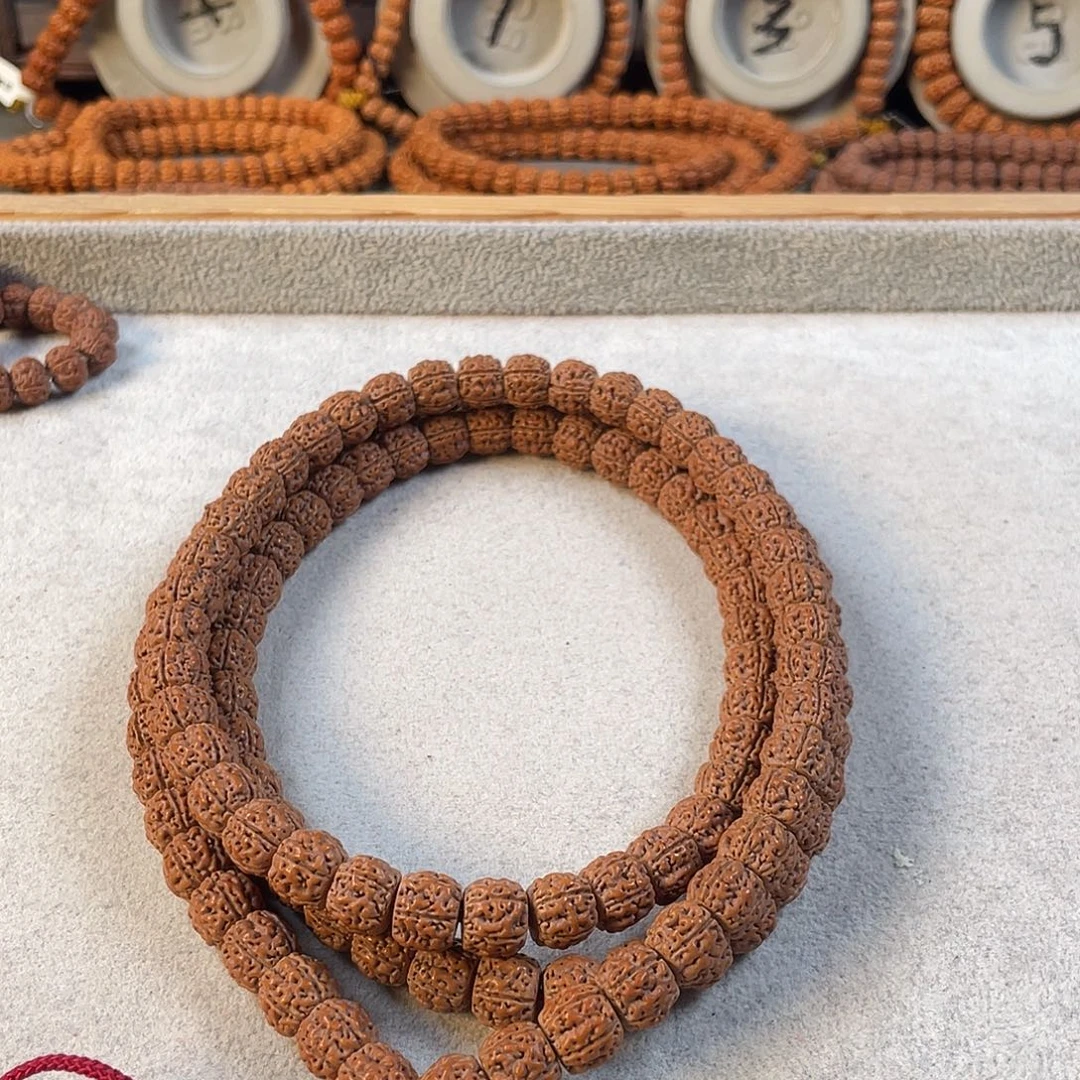 旗***人吊坠金刚菩提铁子