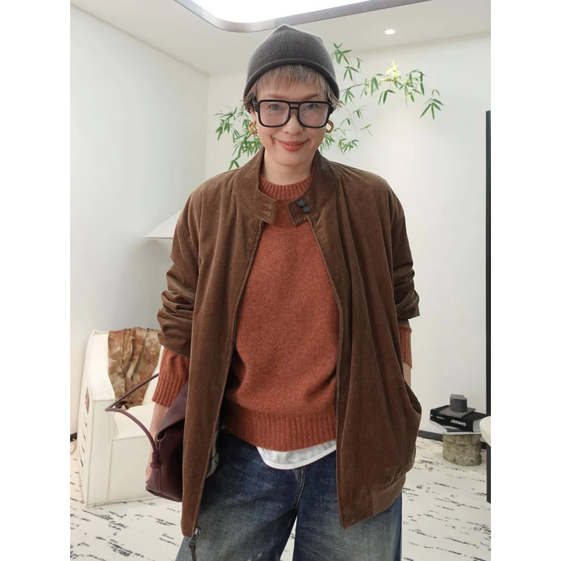 【百年经典】LIY栗子棕灯芯绒夹克