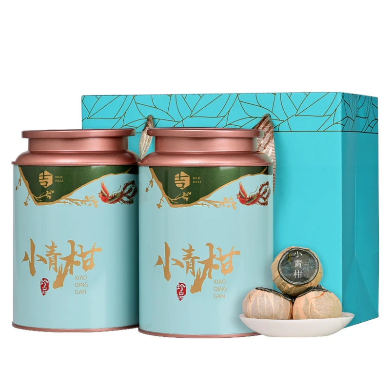 正宗新会小青柑普洱茶250g500g陈皮茶传统生晒茶叶礼盒装节日送礼