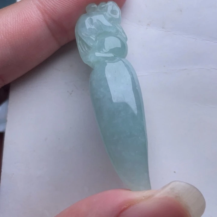 翡翠未镶嵌吊坠(不含链)翡翠