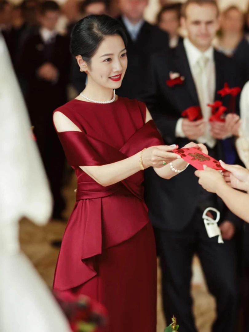 清~高品质妈妈装~NO退NO换~妈妈婚宴装高贵高档洋气喜婆婆礼服