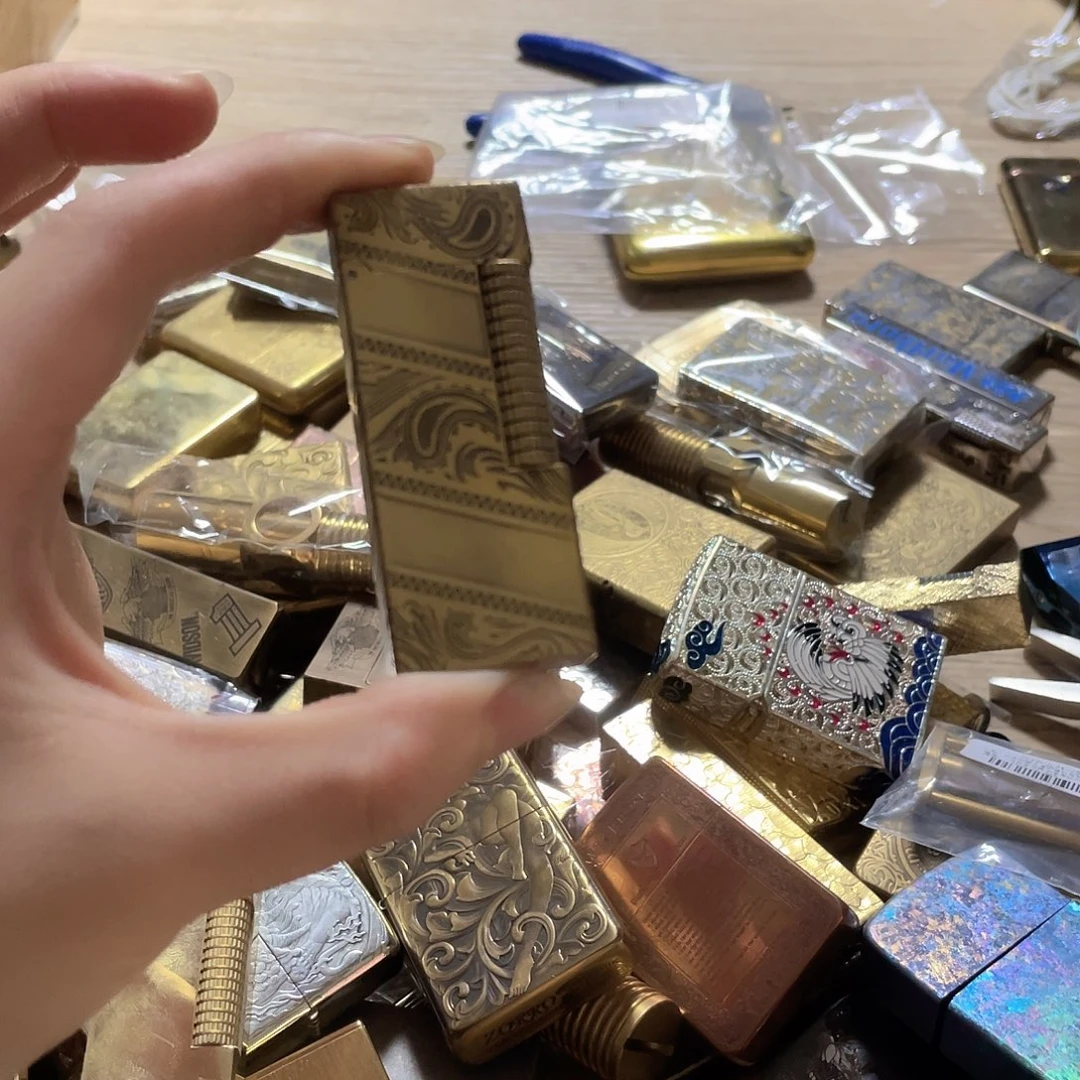 铜捡漏直播间福利打火机