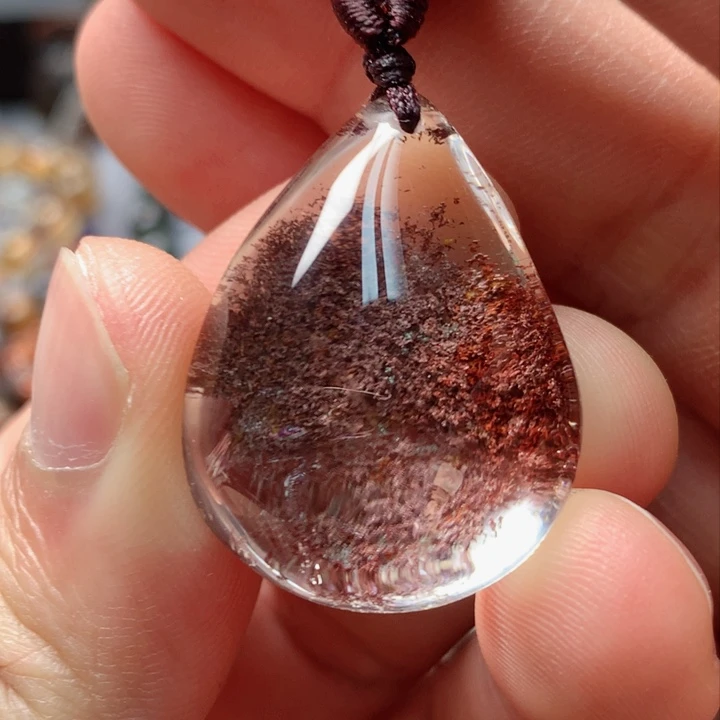 水晶吊坠(不含链)未镶嵌