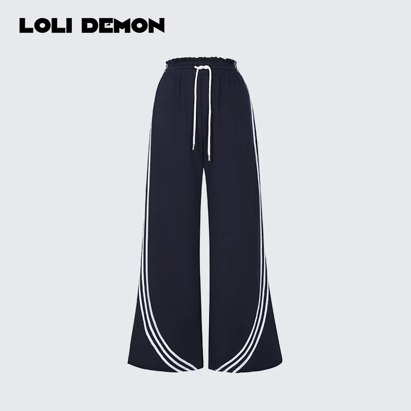 LOLI DEMON Rosemary 罗斯玛丽高校微阔腿裤