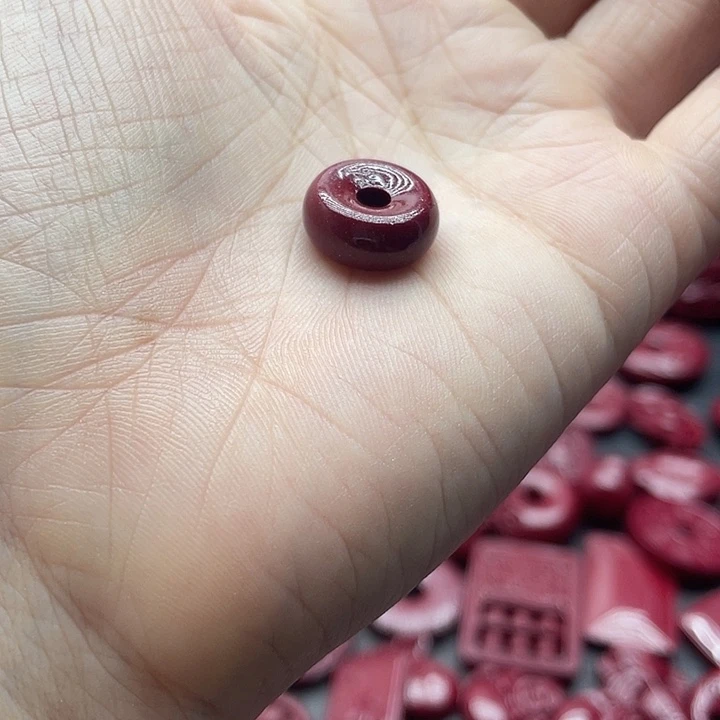 天然辰砂朱砂吊坠