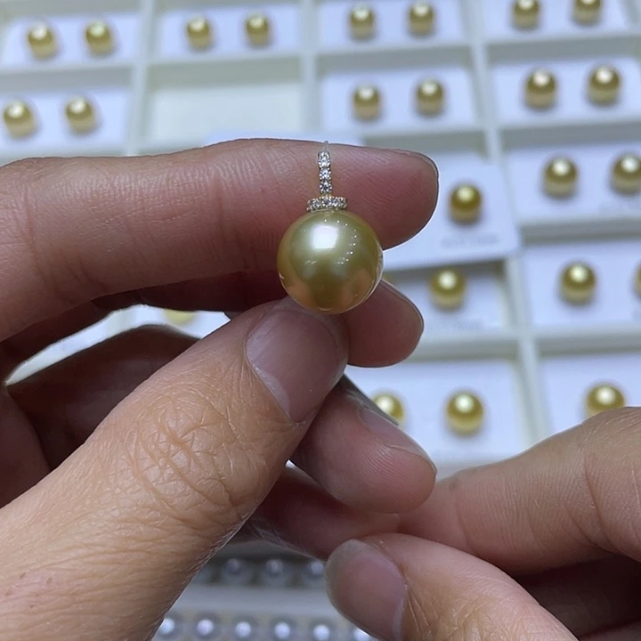 吊坠(不含链)海水珍珠未镶嵌