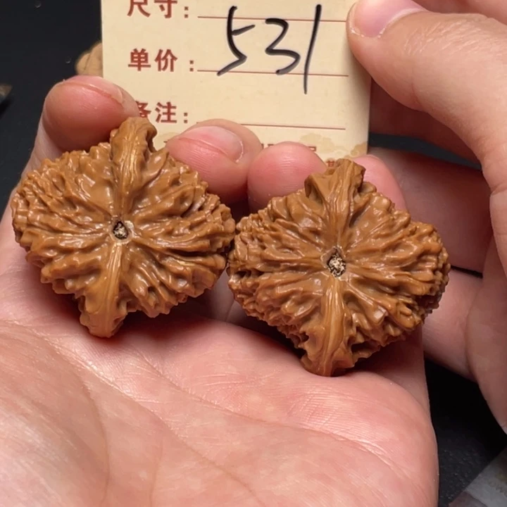 文玩核桃把件南疆石39尺以打底531