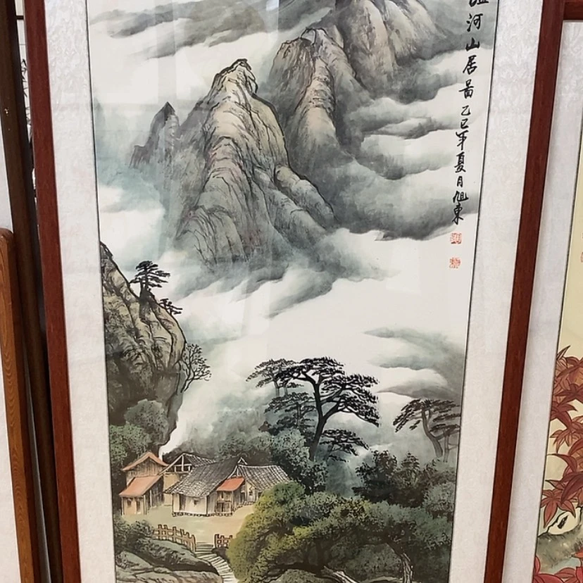 【闪购商品】国画手绘国画带框145.65