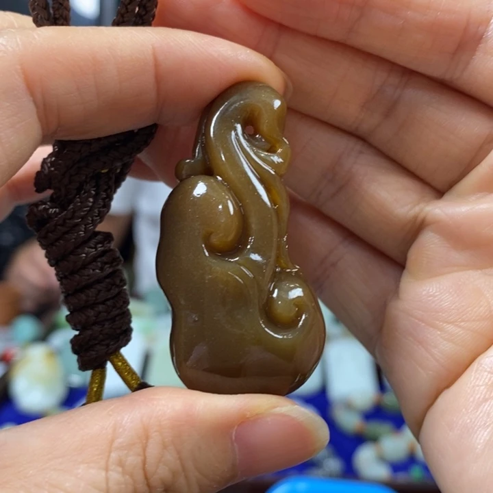 和田玉未镶嵌挂件用****7