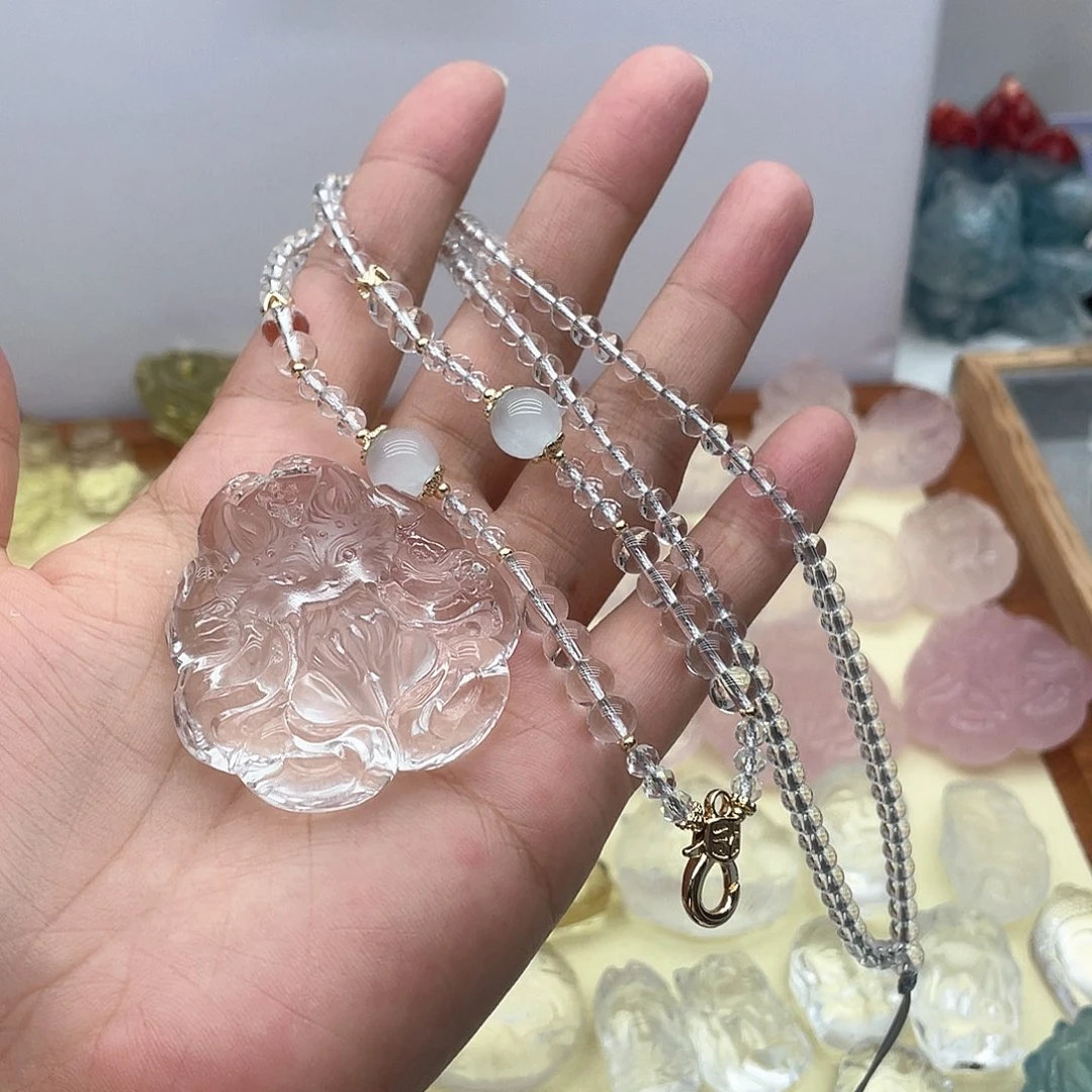 未镶嵌吊坠(赠链)水晶瓠*