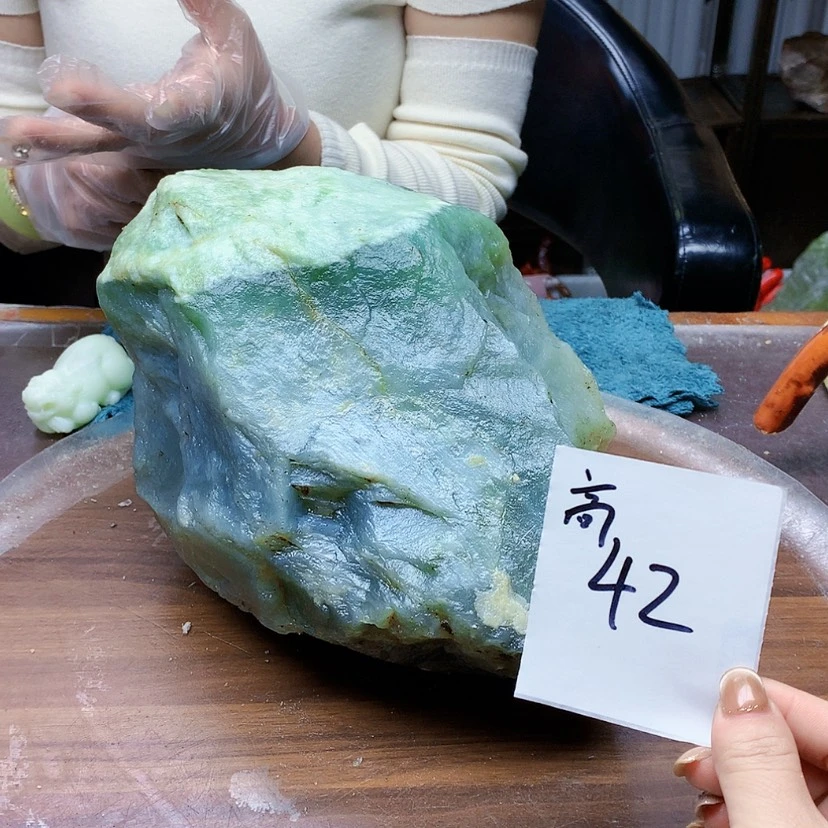 【闪购商品】未镶嵌蛇纹石玉原石用****9