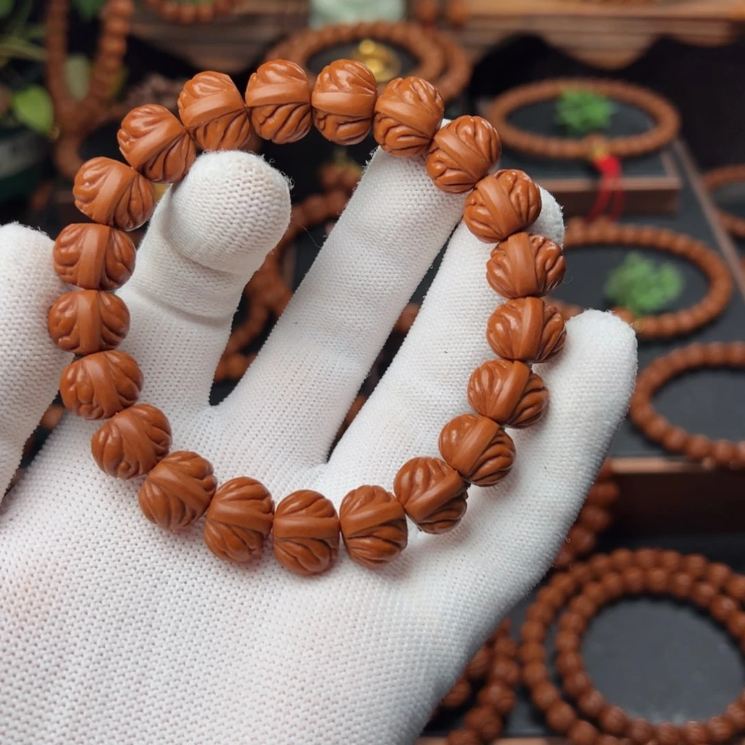 吊坠桃核鑫*14野生顶货双脊龙