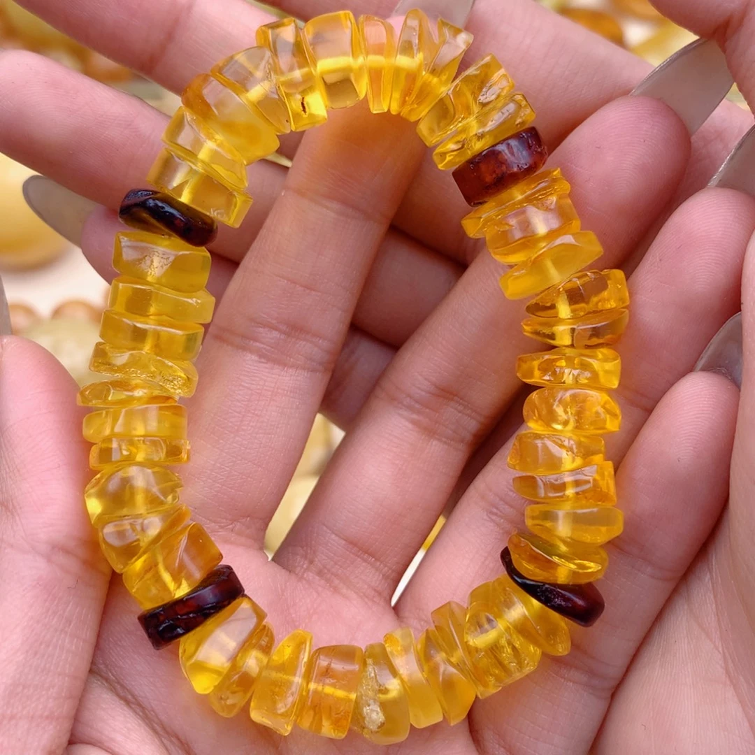 琥珀未镶嵌珠宝奇石