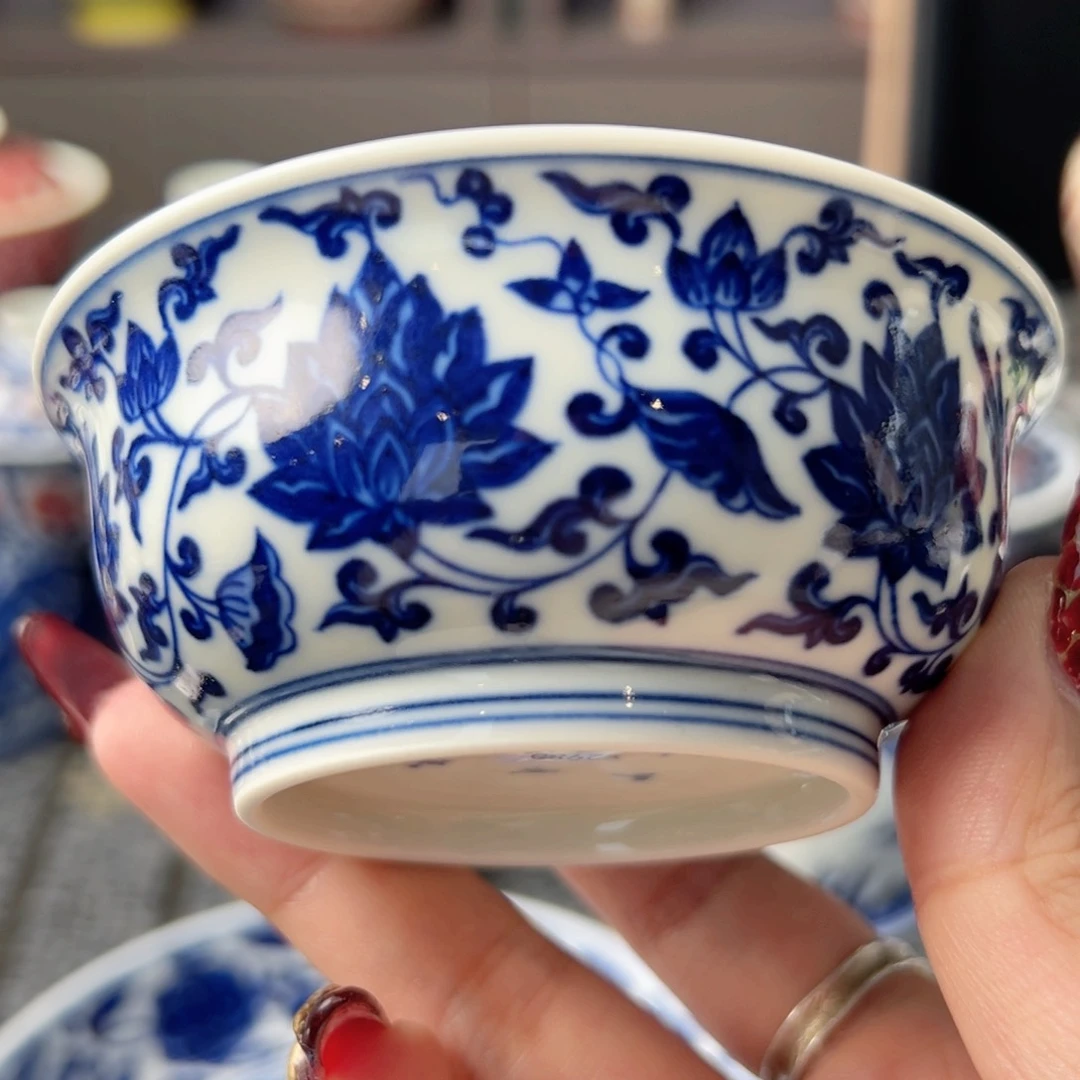 摆件景德镇毛仔柴窑主人杯