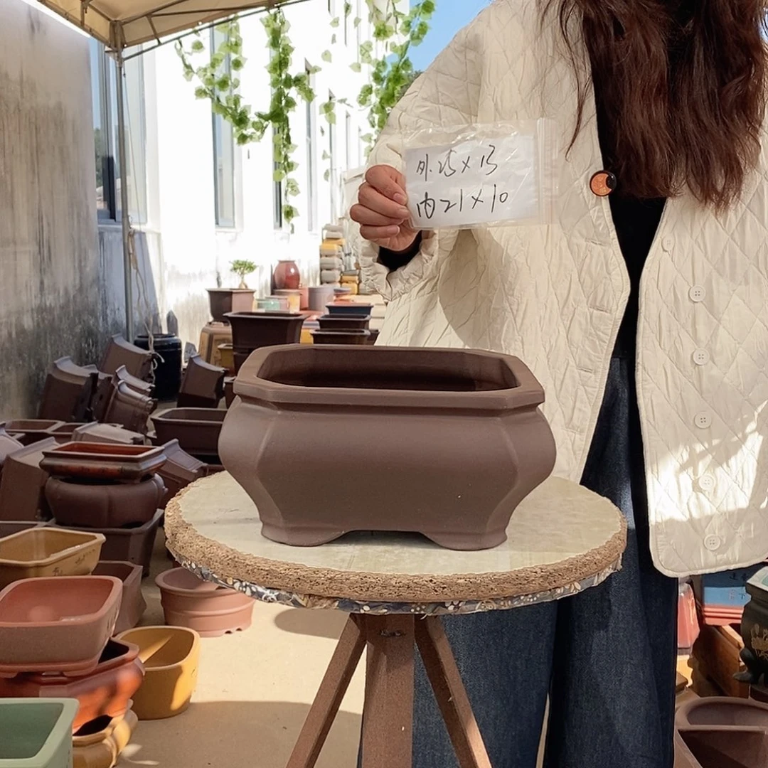 紫砂花盆紫砂花盆