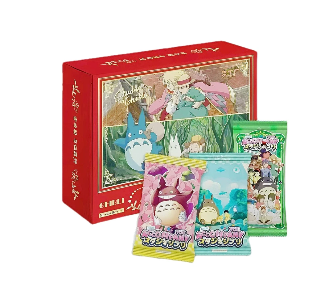 【拍满3k4】梦工厂《宫崎骏与你同行》收藏卡牌盲盒国产二创（代拆）X