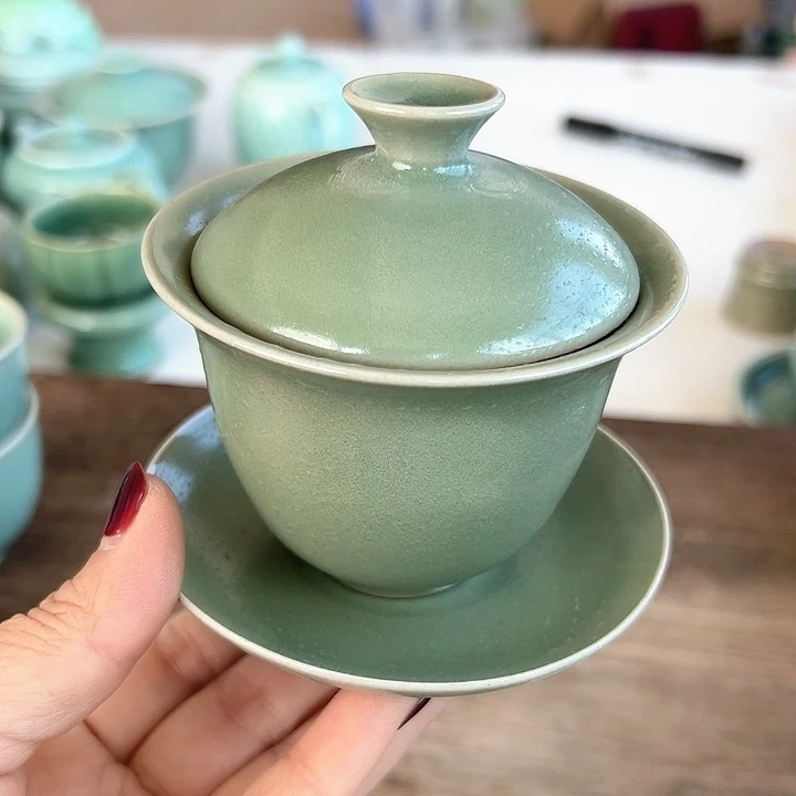 小米茶器龙泉青瓷