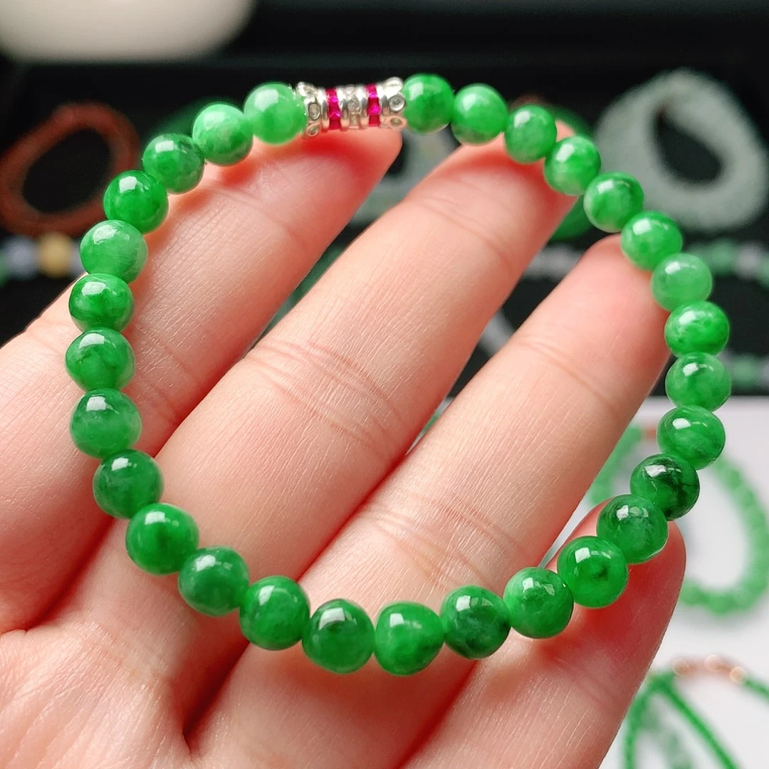 翡翠未镶嵌手链翡翠