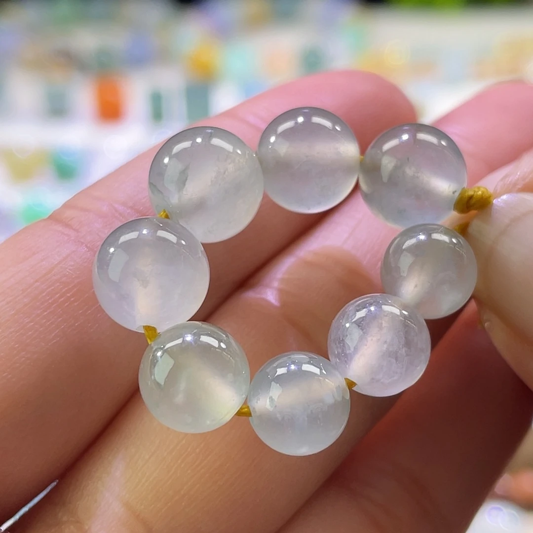 散珠翡翠展示勿拍缅甸翡翠a货卡7-9发其一买断价