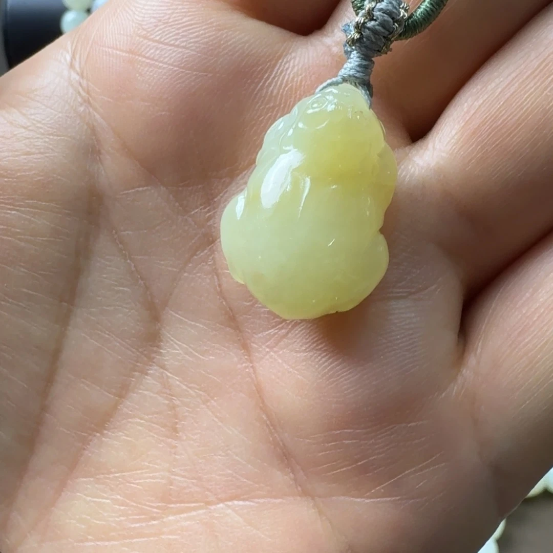 和田玉未镶嵌吊坠(不含链)