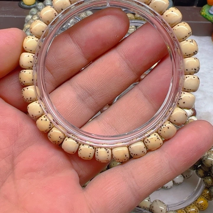星月菩提手串7+通体大留白