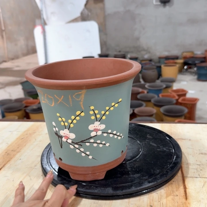 紫砂紫砂花盆g b b