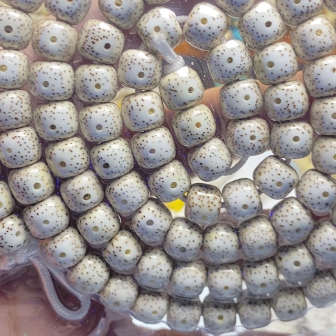 ****手串星月菩提原生态9/8素串