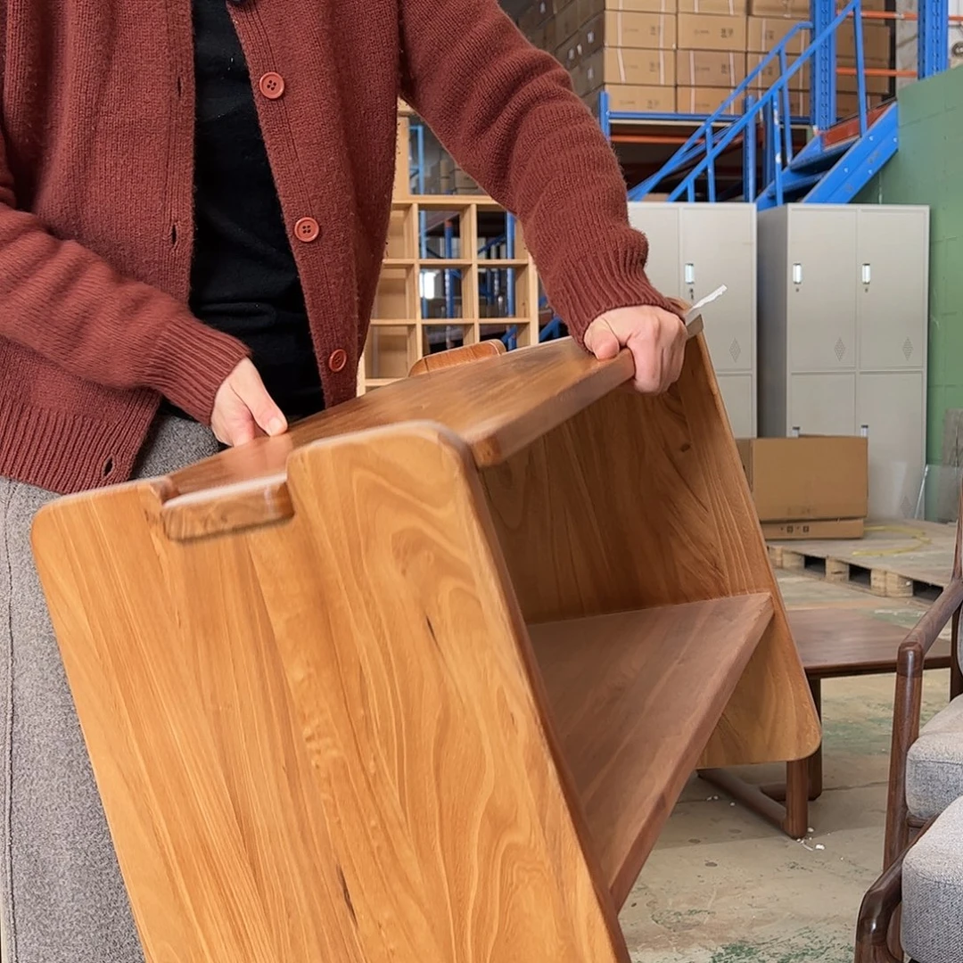 木（非红木类）老榆木换鞋凳