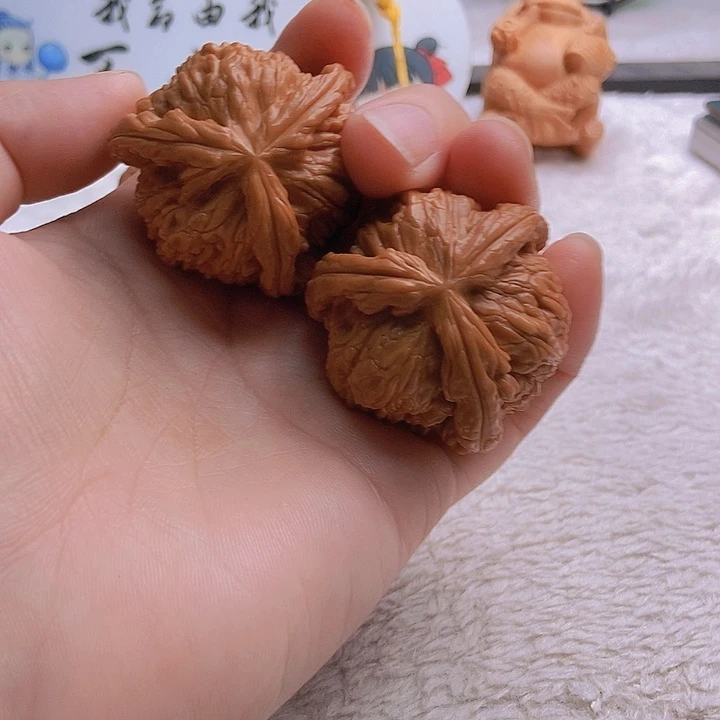 吊坠文玩核桃富*竹三棱