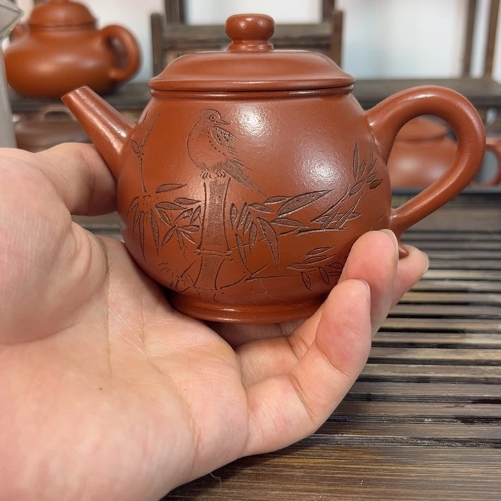 茶壶紫砂原矿紫砂手工制作