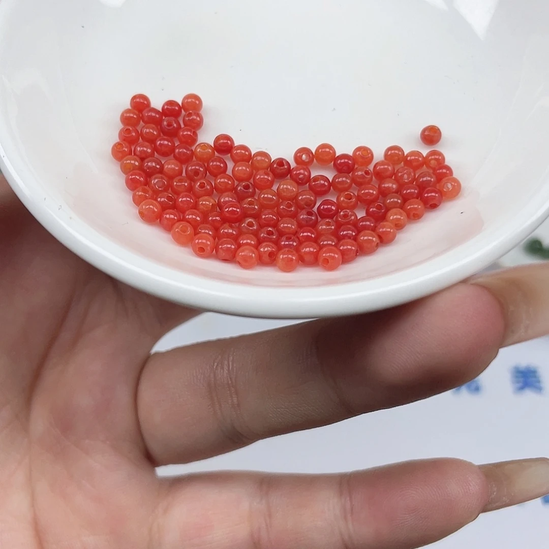 翡翠散珠卡3.4,100颗