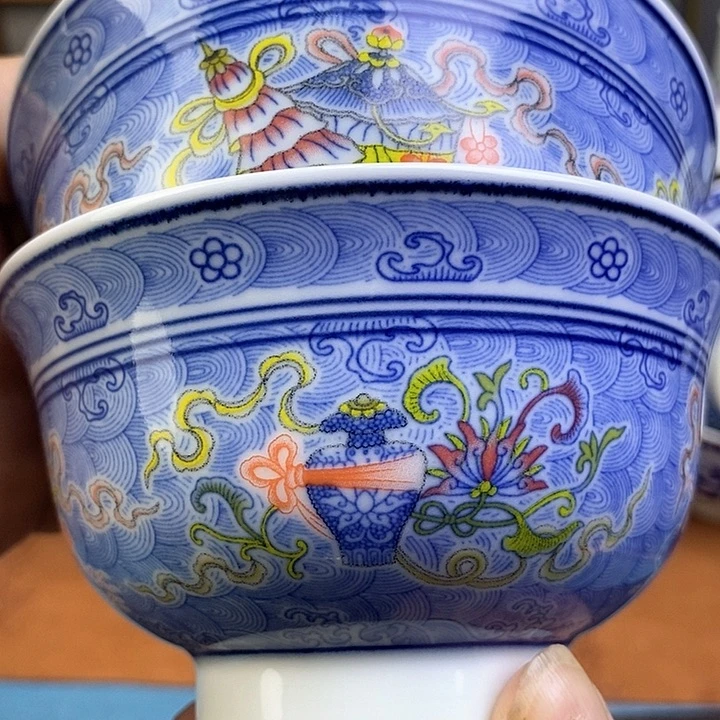 景德镇陶瓷藏式茶碗