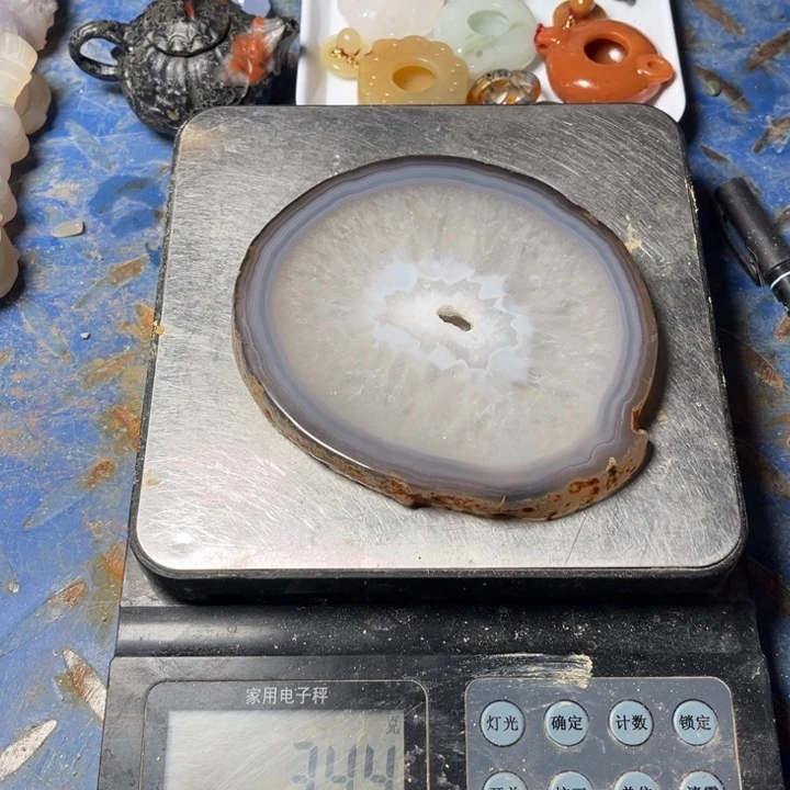 玛瑙/玉髓珠宝奇石未镶嵌?****紫