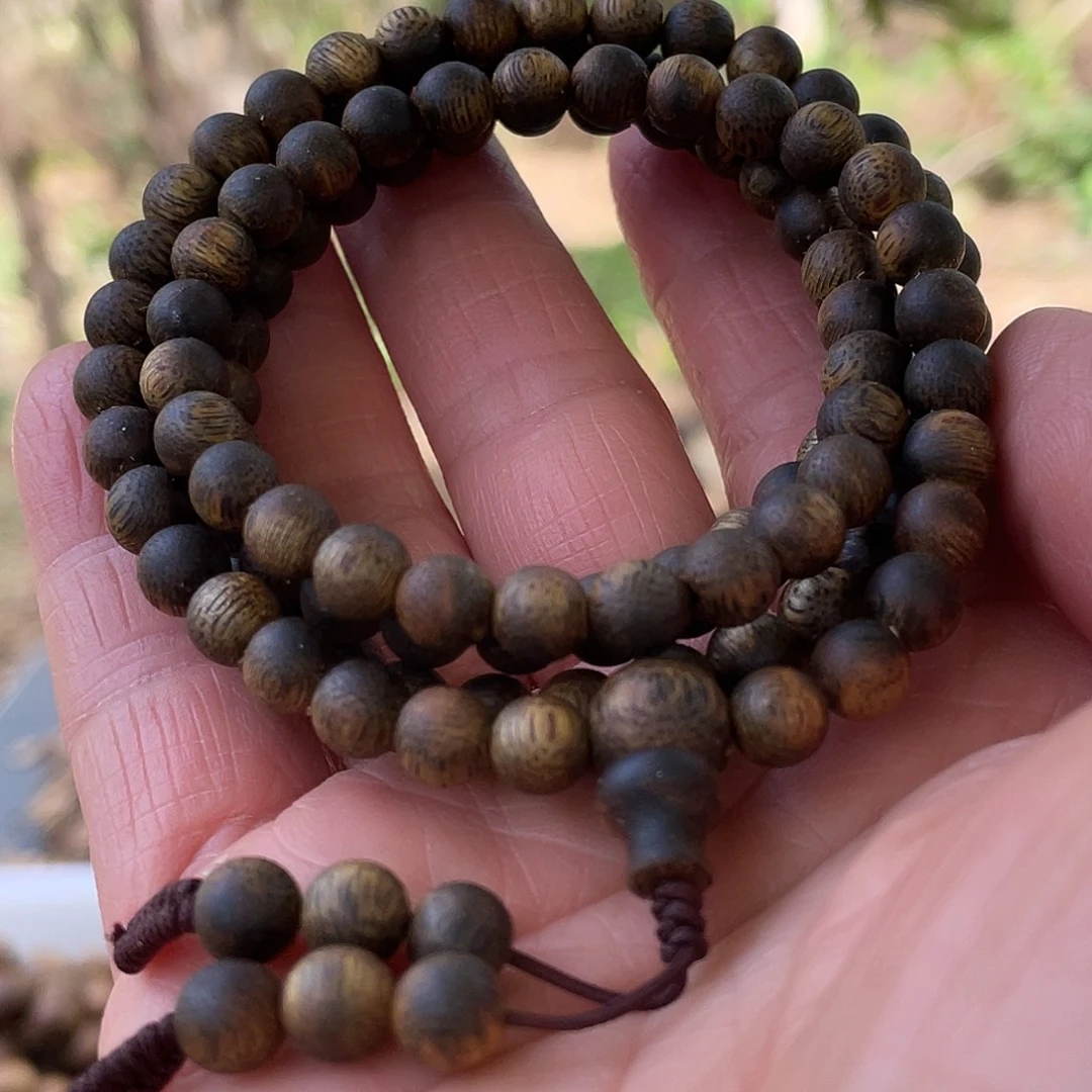 沉香手串99沉6mm多圈多样拍一